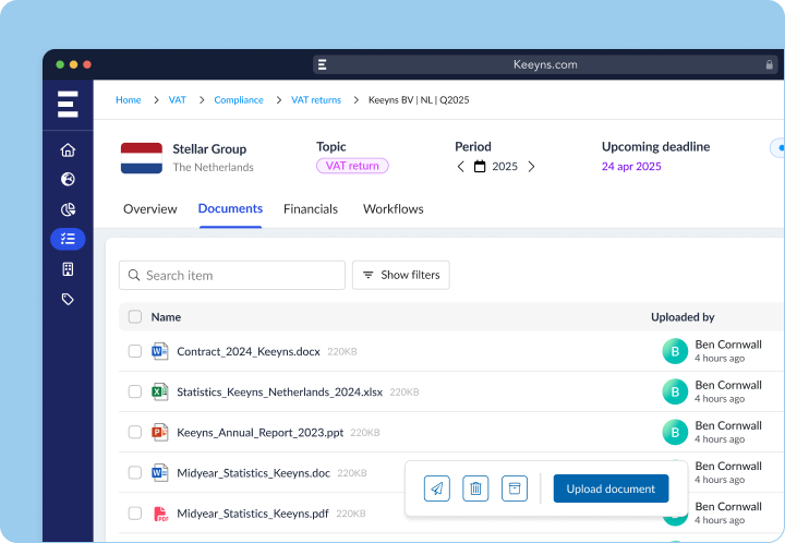 Centralise data - feature
