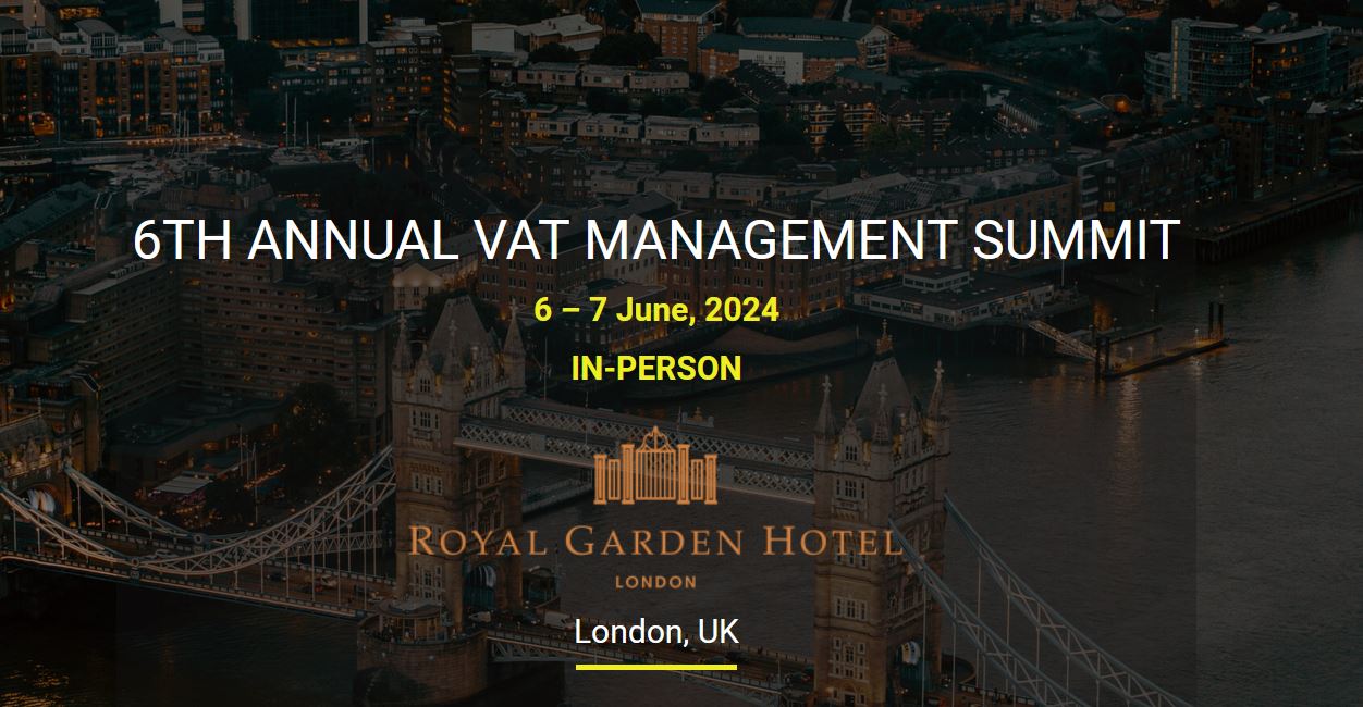 VAT management summit - London